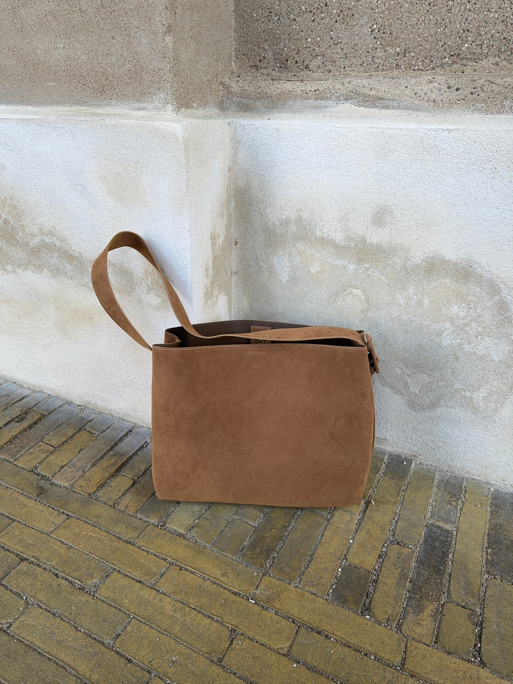 Barcelona shoulder bag - Camel