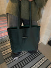 Zakynthos velvet bag - dark green