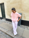 Olivia short-sleeved mohair cardigan - Pink