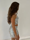 Dana sequin skirt - Silver