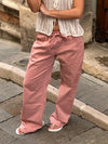 Anouk trousers with tie - Pink