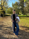 Alva oversized coat - Taupe