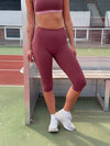 Elevate capri leggings - Berry