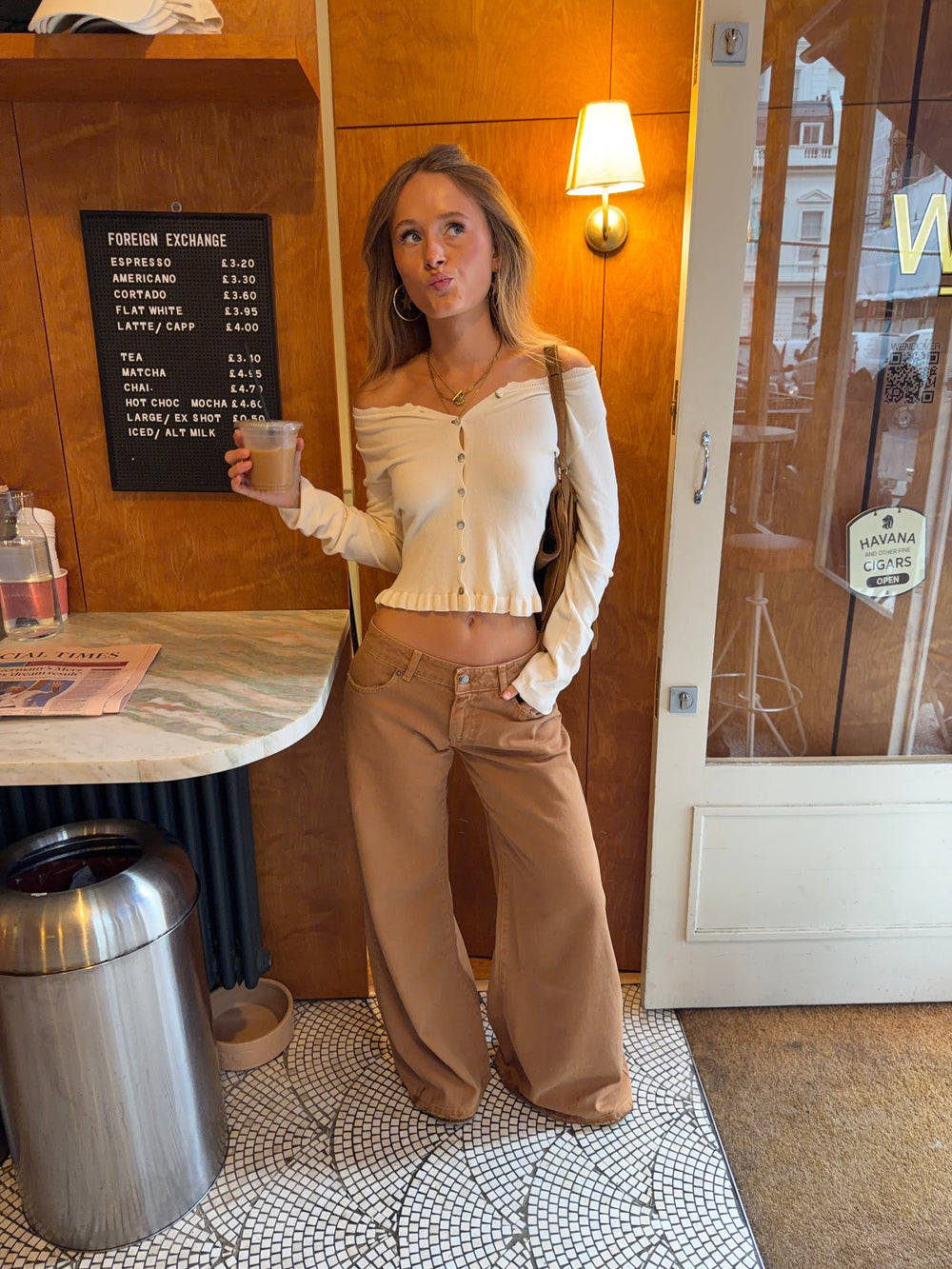 Malin Tomkins jeans - Camel