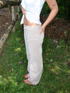 Tuva low waisted jeans - Beige