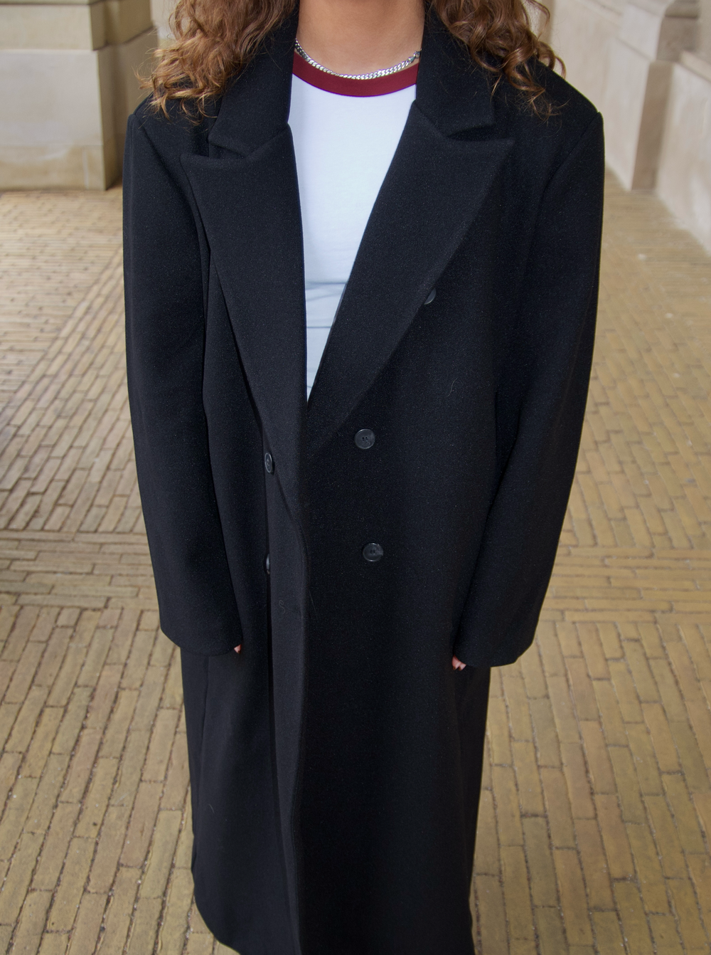 Alva oversized coat - Black