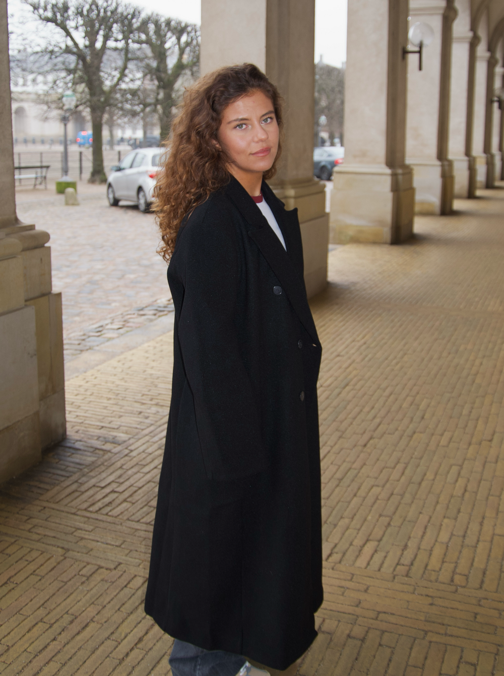Alva oversized coat - Black