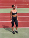 Elevate capri leggings - Jet black