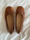 Nuella ballerina - Brown