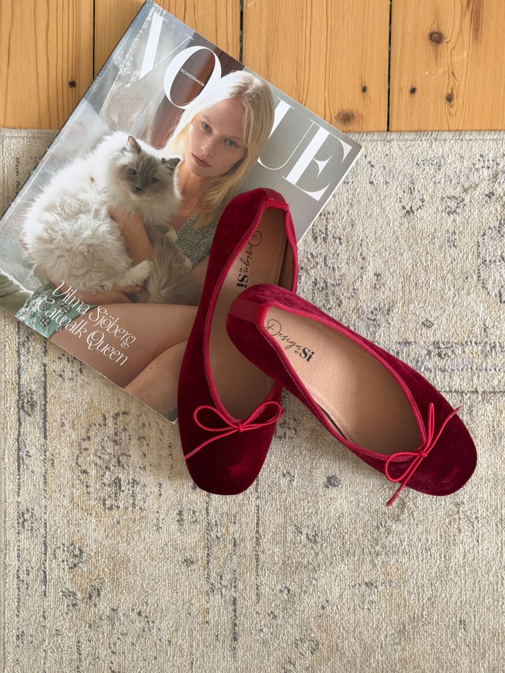 Maelle ballerina - Red