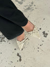 Kandy slingback heels - Cream