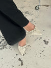 Kandy slingback heels - Cream
