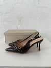 Kandy slingback heels - Brown
