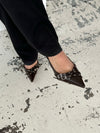 Kandy slingback heels - Brown