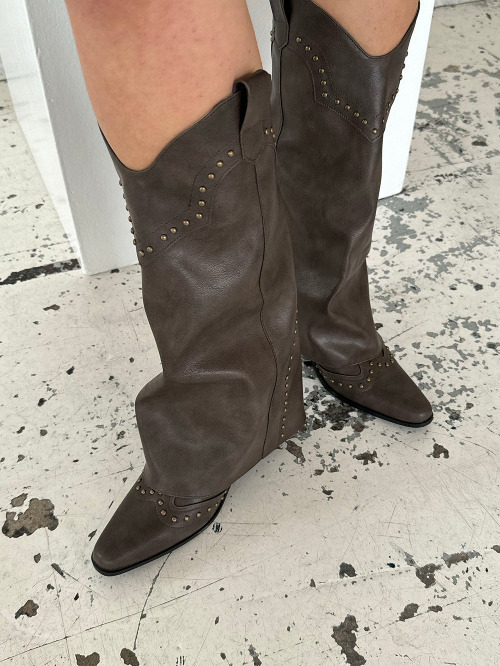Kigali boots - Grey/Brown
