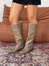 Justina tall boots - Taupe