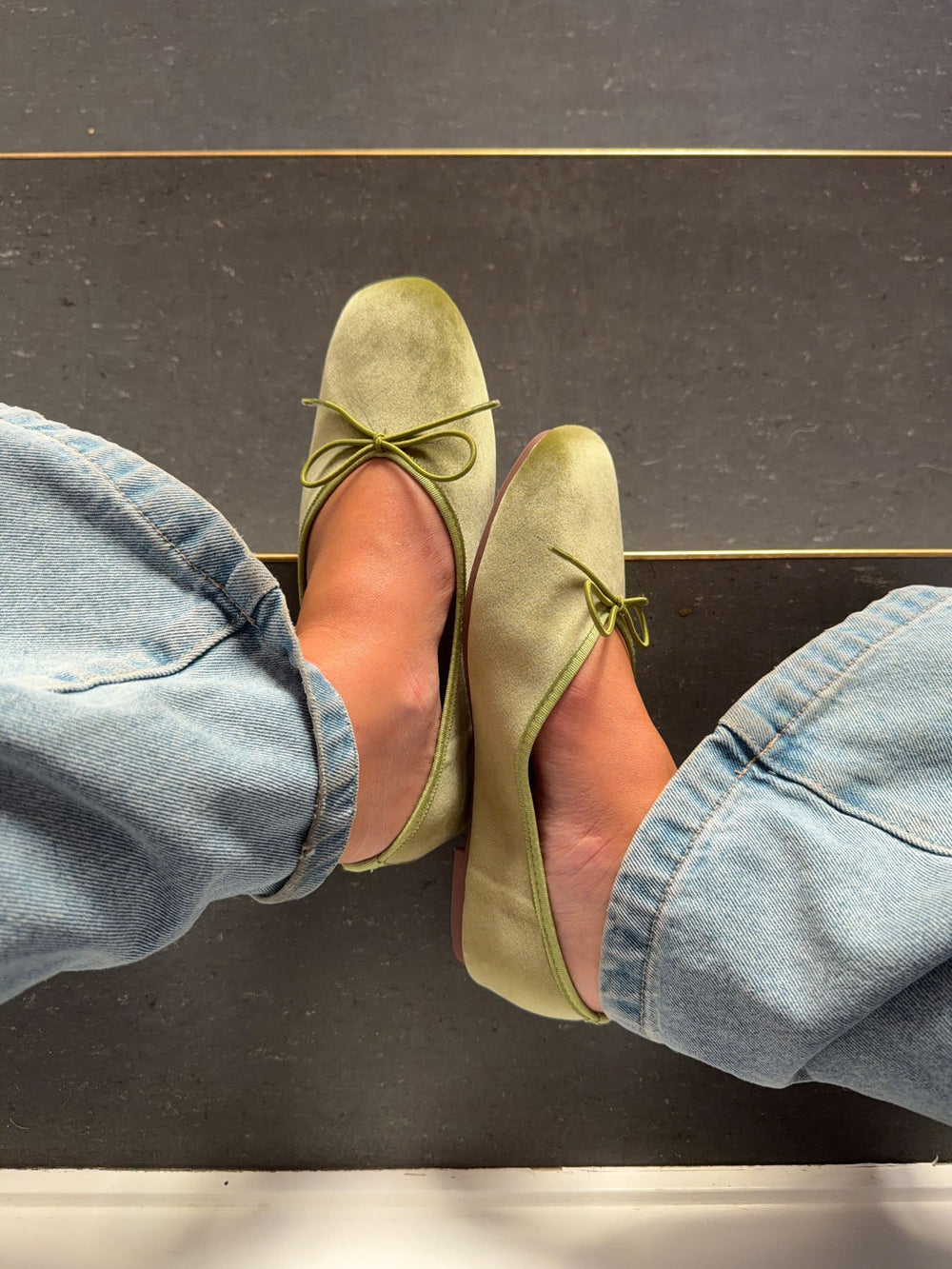 Maelle ballerina - Light green