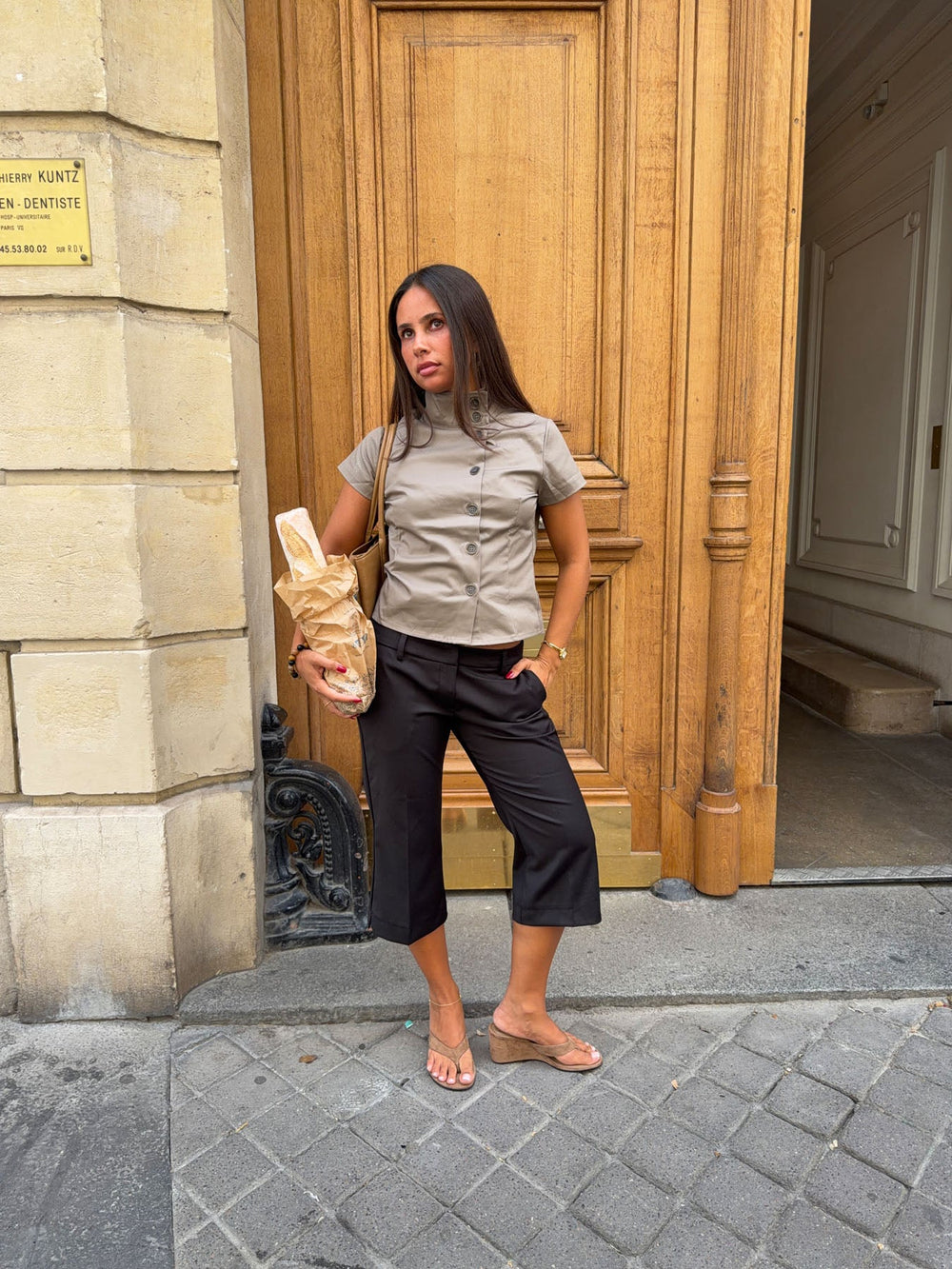 Betty capri pants - Black