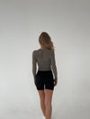 Motion wrap blouse - Ash