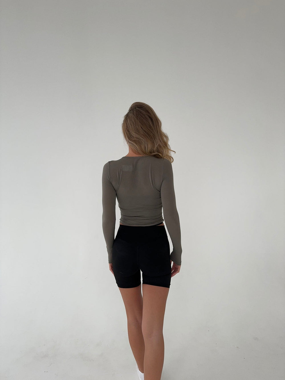 Motion wrap blouse - Ash