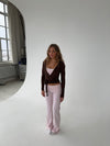Motion wrap blouse - Espresso