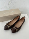 Ronda ballet flats with pattern - Brown