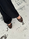 Ronda ballet flats with pattern - Brown