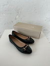 Ronda ballet flats with pattern - Black