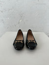 Ronda ballet flats with pattern - Black