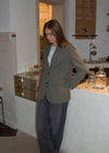 Rosalie blazer - Green/grey
