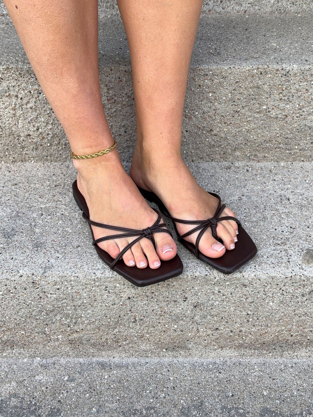 Rowena sandal - Dark brown
