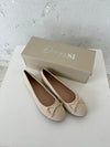 Segovia ballet flats with a bow - Off-white