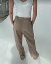 Lisette oversized suit pants - Beige