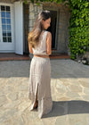 Nathalia linen skirt - beige