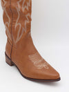 Cille Cowboy Boots - Brown