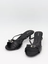 Teleo mini heels with buckle detail - Black