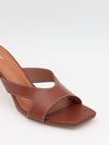 Bridget sandals with heal - Brown