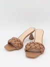 Yasmin woven mules – Beige