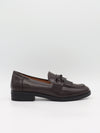 Samia loafers with details – Brown