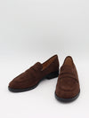 Blova loafers in faux leather – Brown