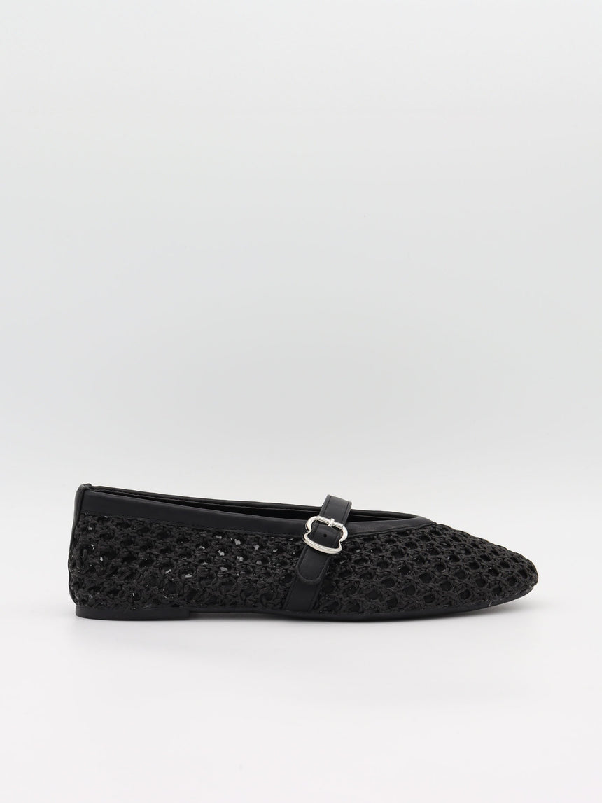 Flotana ballerinas – Black