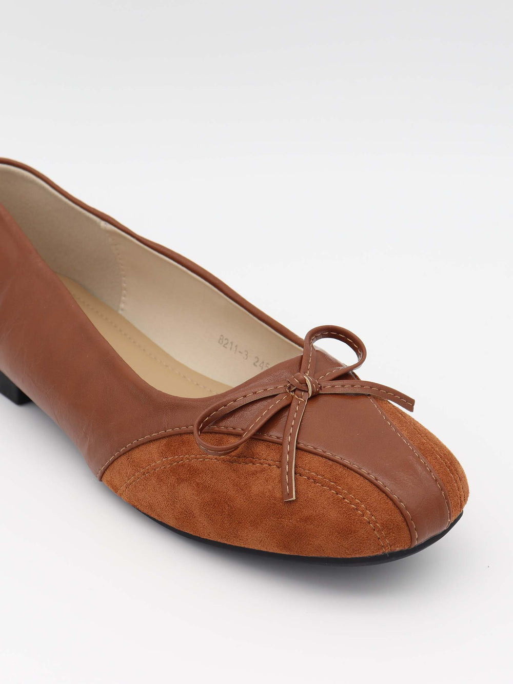 Nuella ballerina - Brown