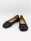 Auletta split toe ballerina with tabis - Black