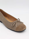 Elowia ballerina with bow - Taupe