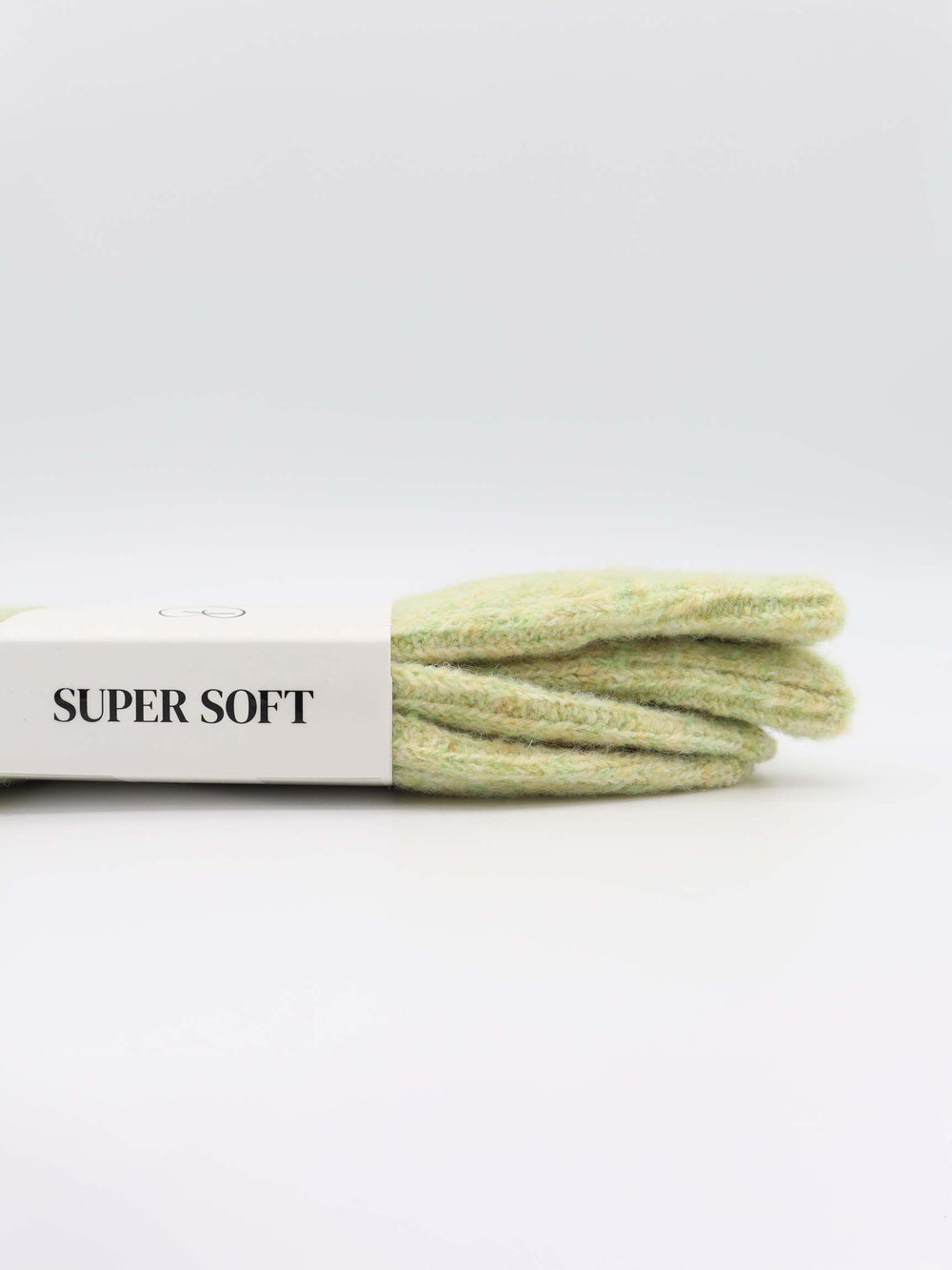 Knitted socks - Light green