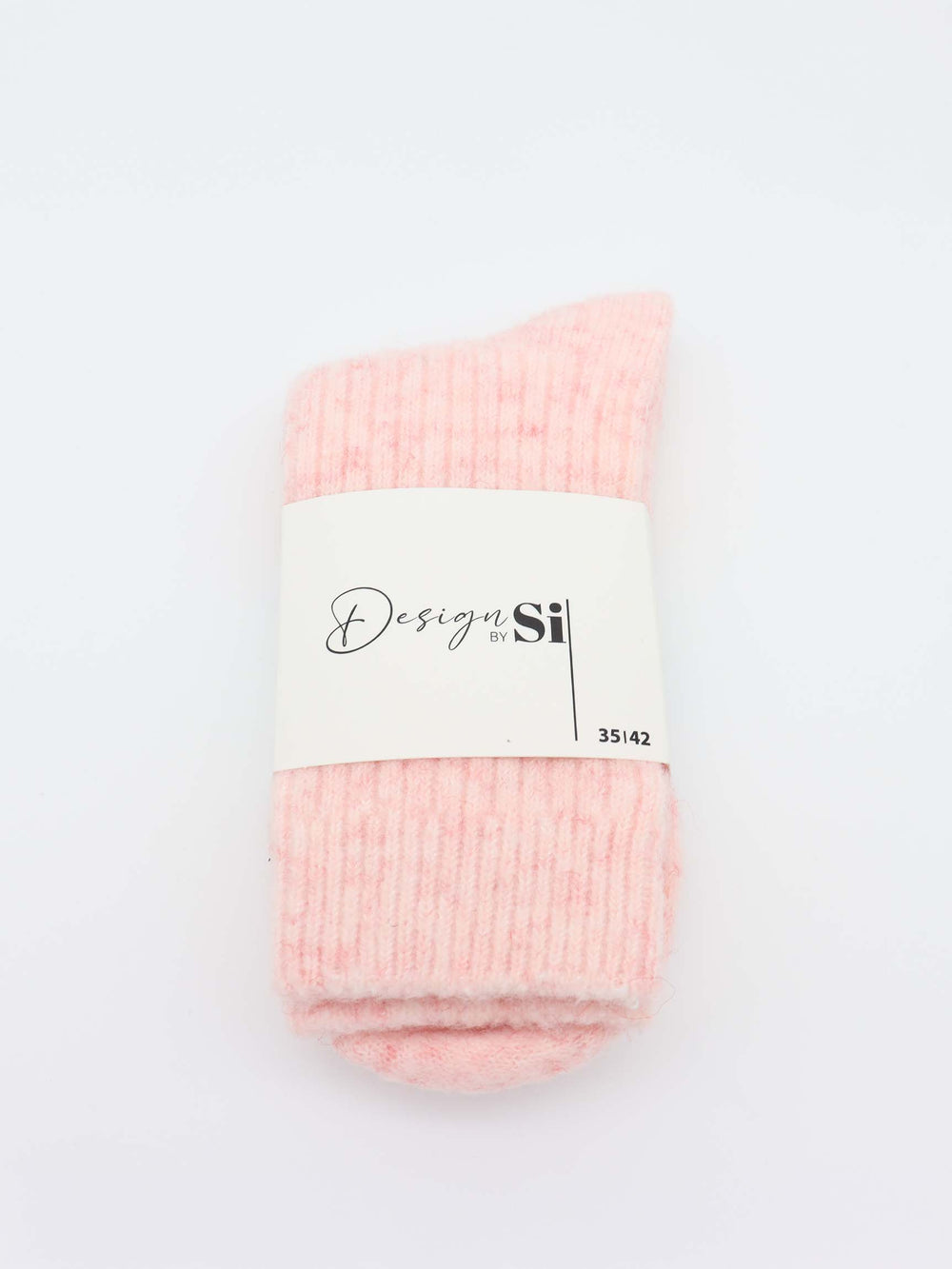Knitted socks - Light pink