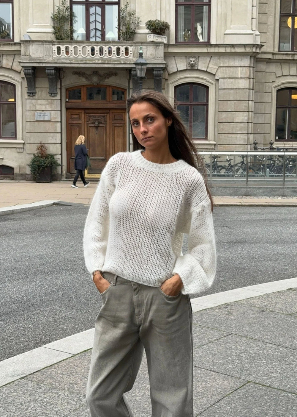 Ina knit - White