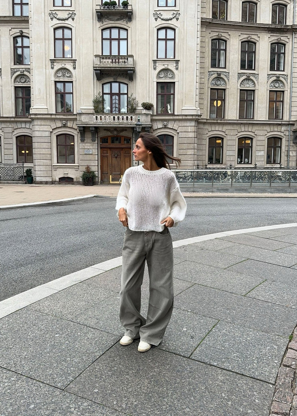 Ina knit - White
