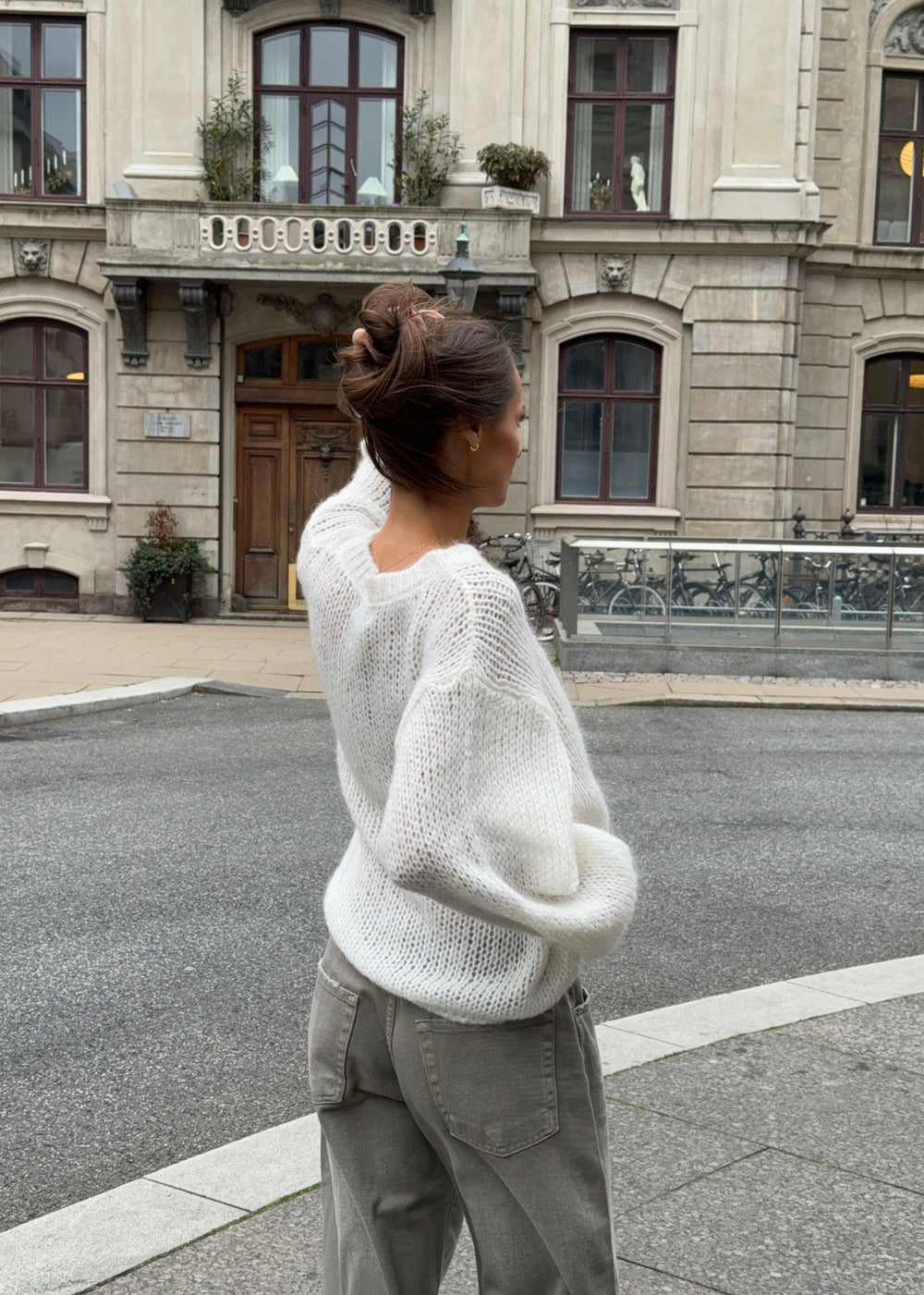 Ina knit - White
