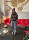 Olia suit pants with cuffs - Brown